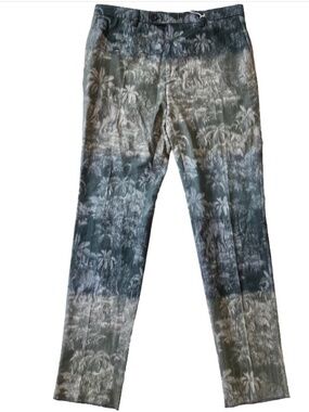 NEW w/TAGS Vivienne Westwood Classic Trousers Palm Tree Print EU 54 L 37” waist